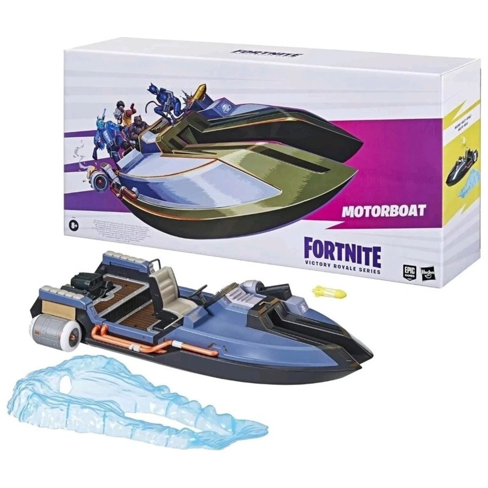 Fortnite Victory Royale Series Motorboat Deluxe Collectible Vehicle Hasbro - NEW